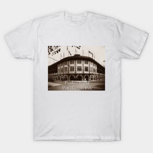 Forbes Field - Historic Pittsburgh Ballpark Vintage Photo T-Shirt